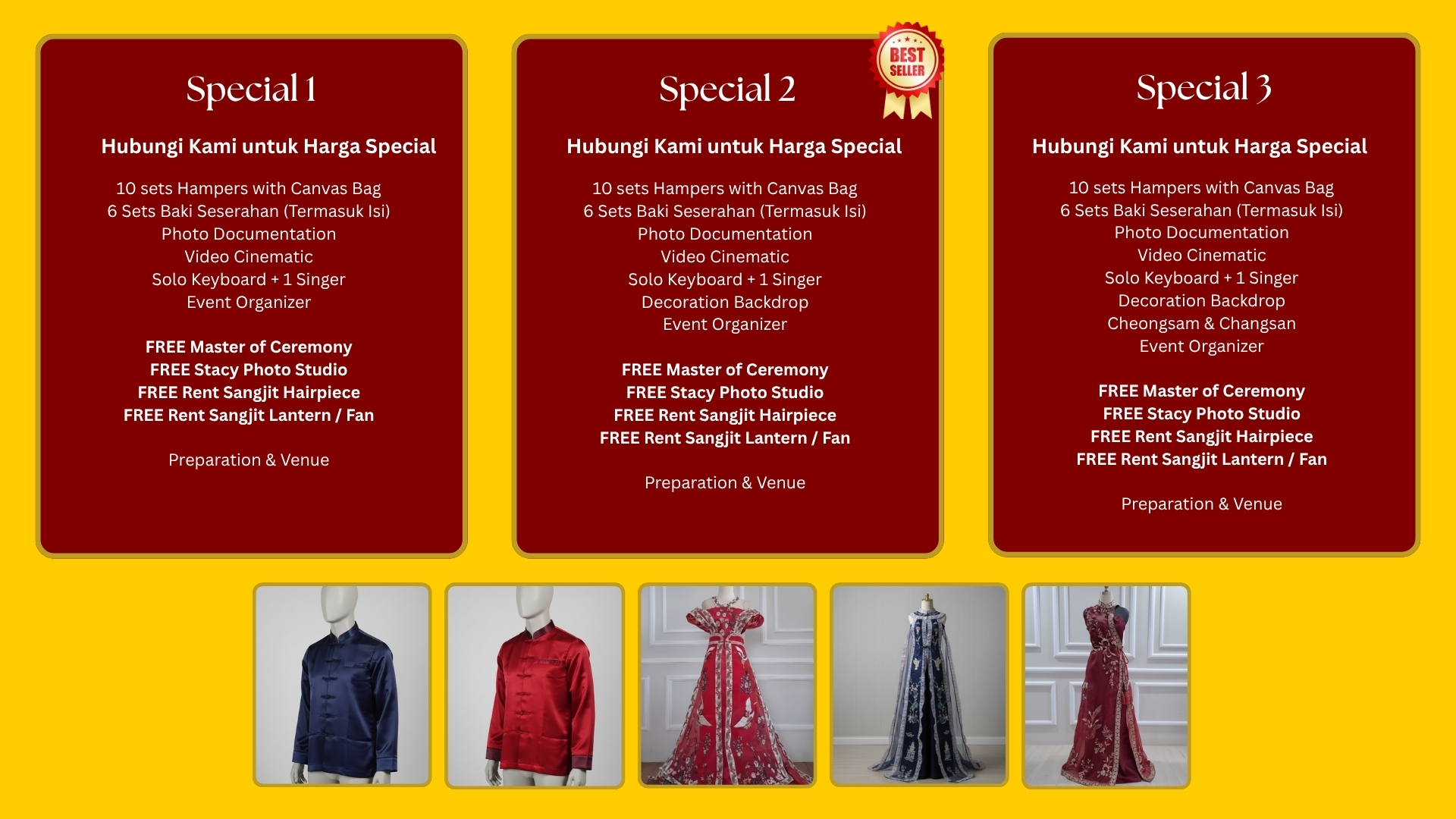 Paket Ting Jing & Sangjit Lengkap